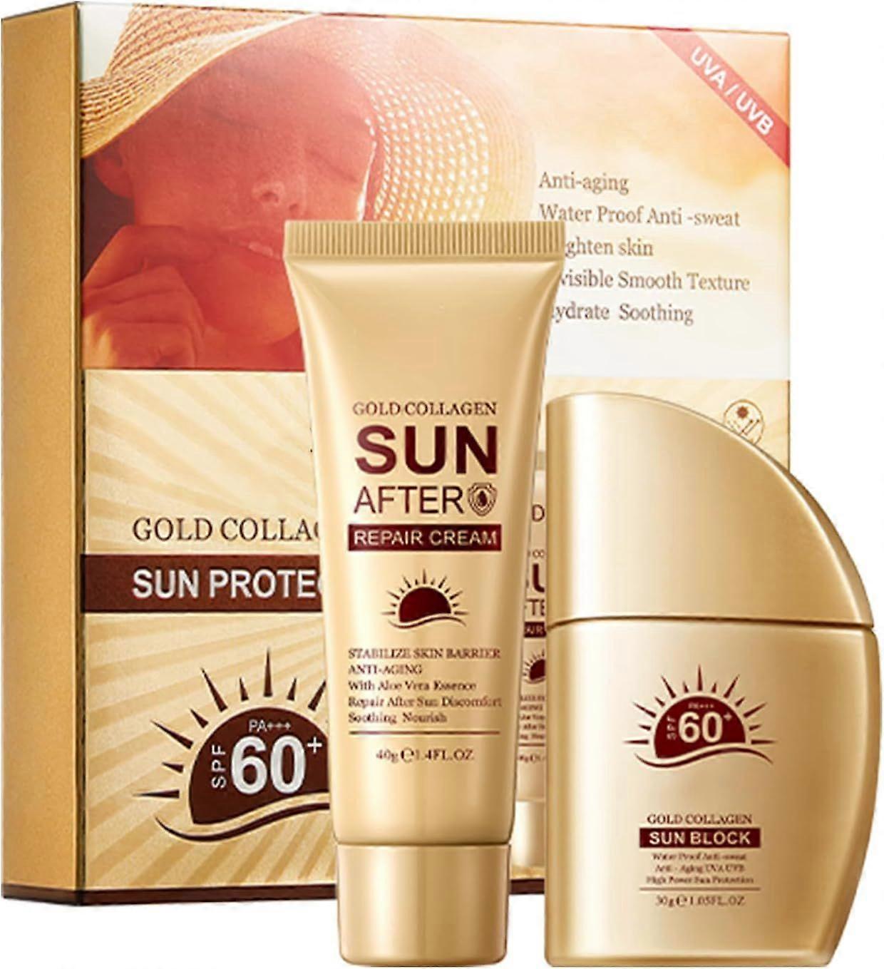 Face Sunscreen SPF 60, Non-Greasy Moisturizing Sunscreen for Face, Multi-purpose Oil Control Sunblock, Travel Size Water Resistant Sun Cream, Light Te