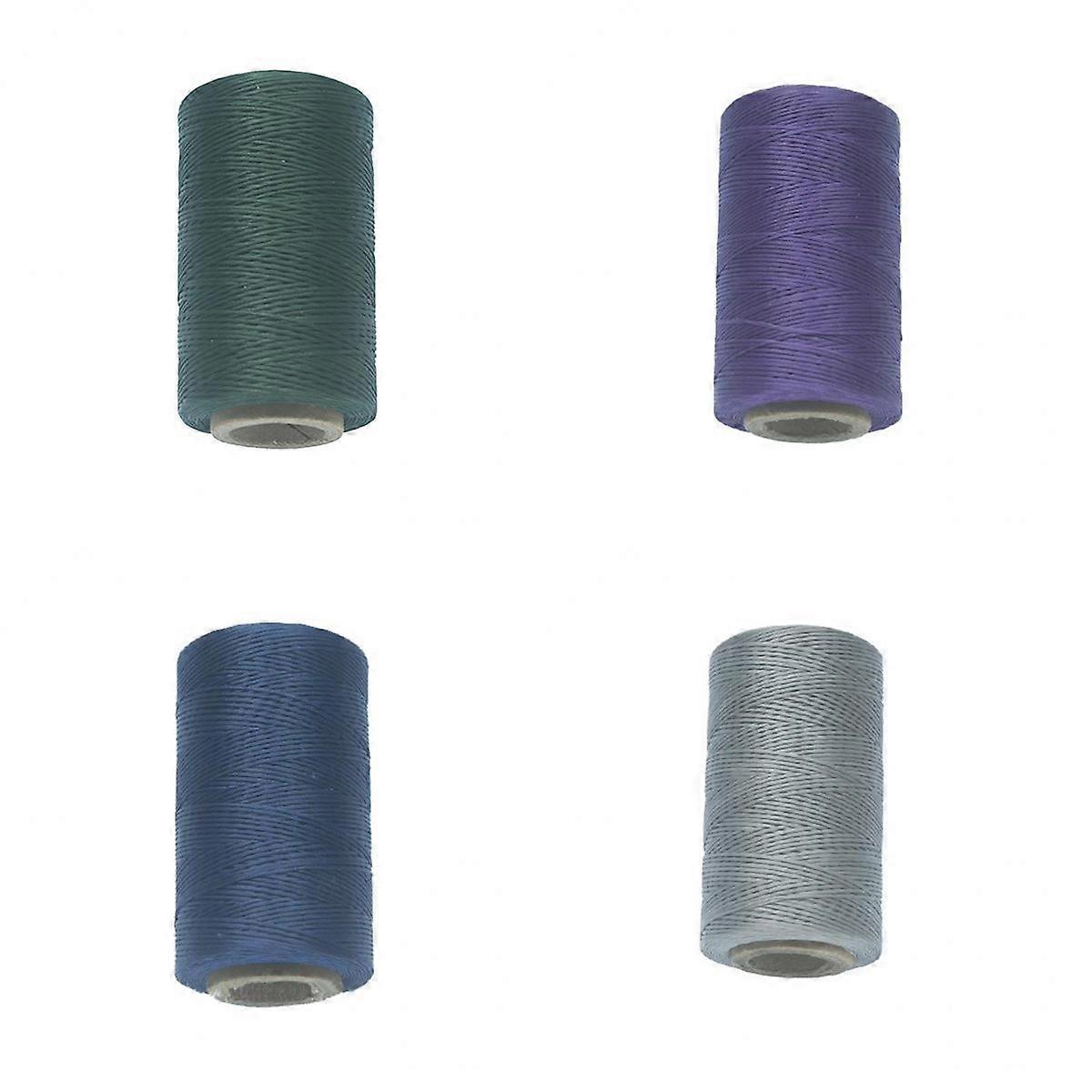 4pc 260M 150D Flat Waxed Thread Cord Upholstery DIY Sewing Accessories