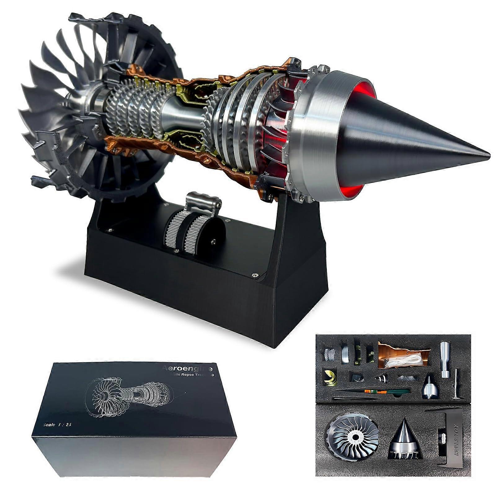 Adjustable Speed Tr900 Turbofan Aircraft Turbojet Model Engine with Light