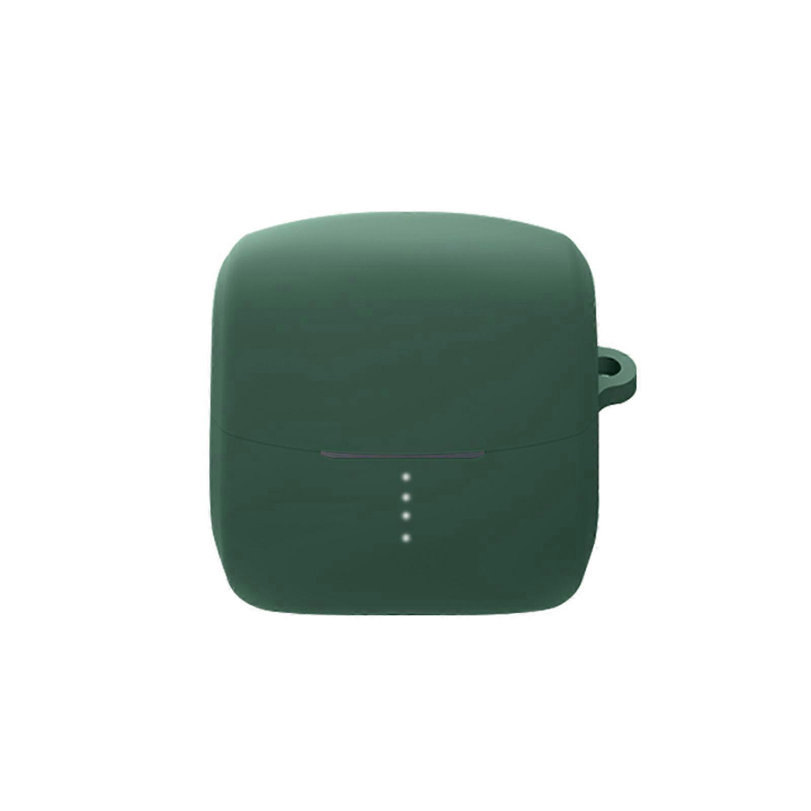 for Technica ATH-CKS50TW Headphone Soft for Shell Protector Shockproof Anti-dust Protective Sleeve Washable for Case  Dark green