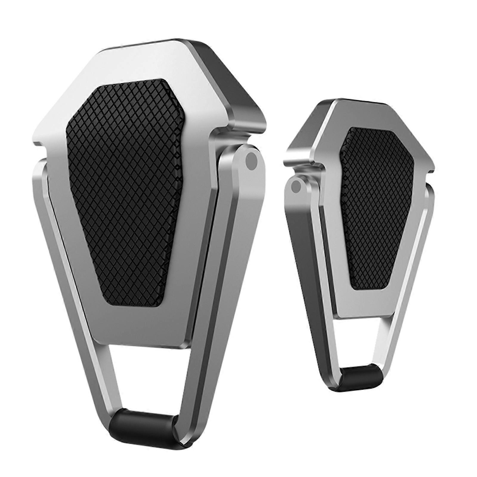 2PCS Invisible Laptop Stand Mini Zinc Alloy Cooling Pad Computer Keyboard Mount Kickstand Ergonomic Laptop Desk Stand