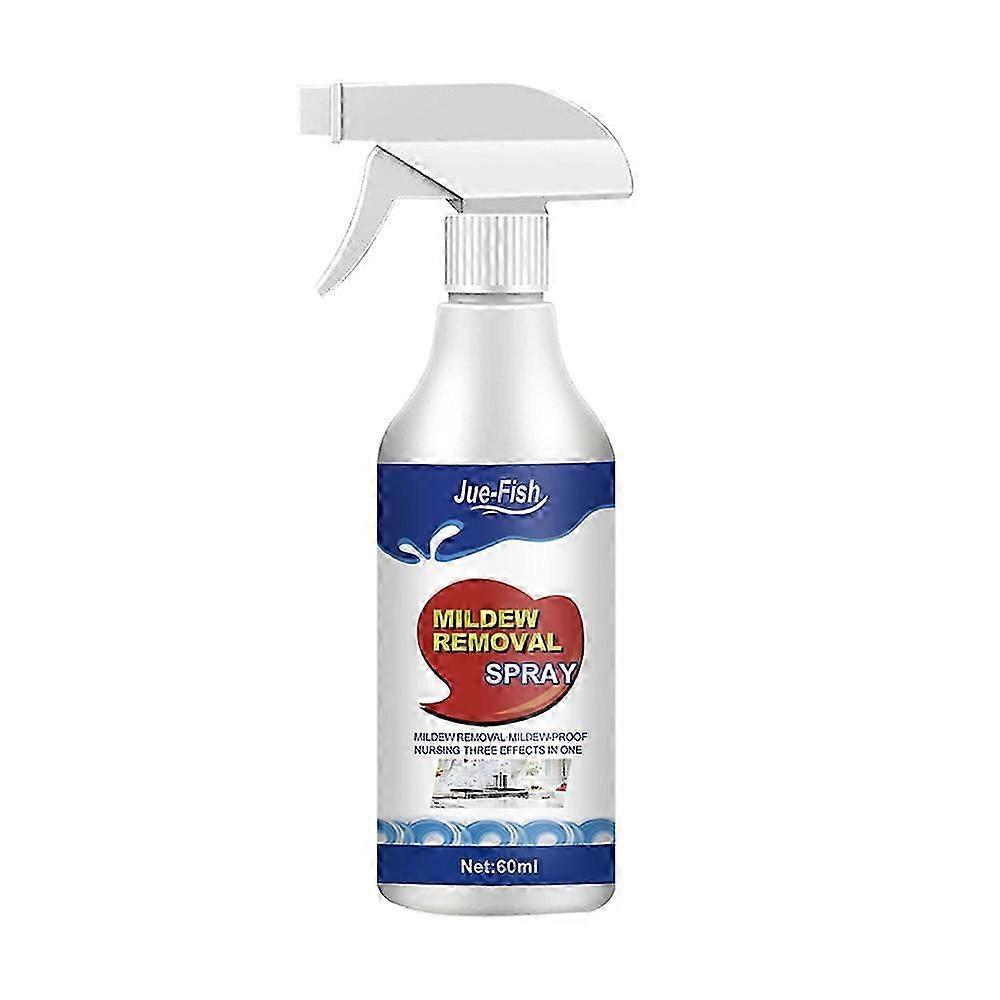 60ML Mildew Cleaner Foam Deodorize Bathroom Mould Cleaner Remover Spray for Wall Tiles Bathtubs