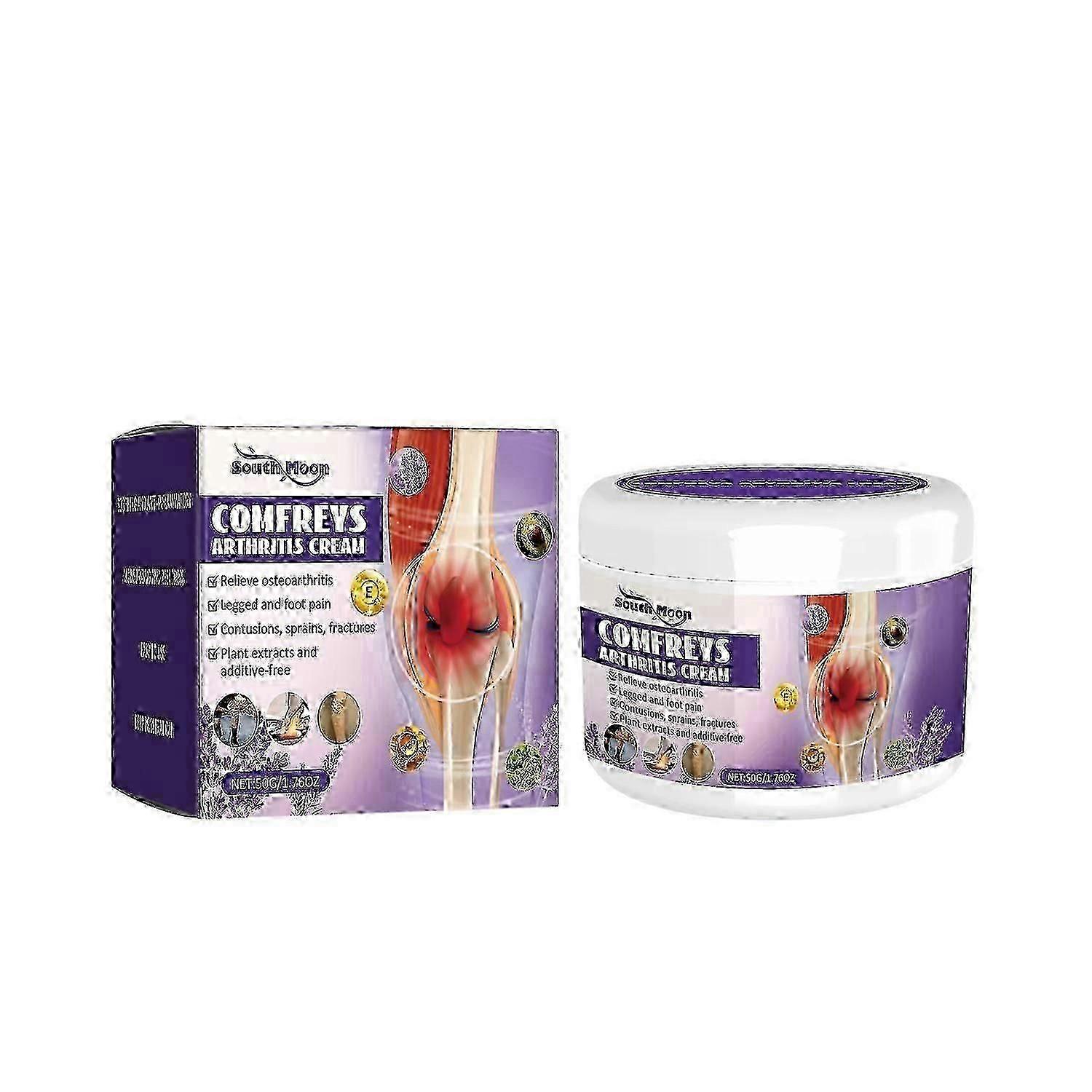 South Moon Comfrey Joint Care Cream Soothes Shoulder, Neck, Back, Joint Discomfort and Pain Body Car