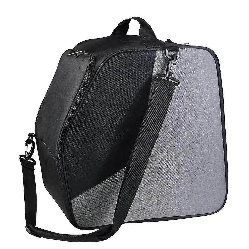 Ski boot bag with large capacity for storage of boots, helmet, clothing, ski hanging bags with adjustable waterproofness