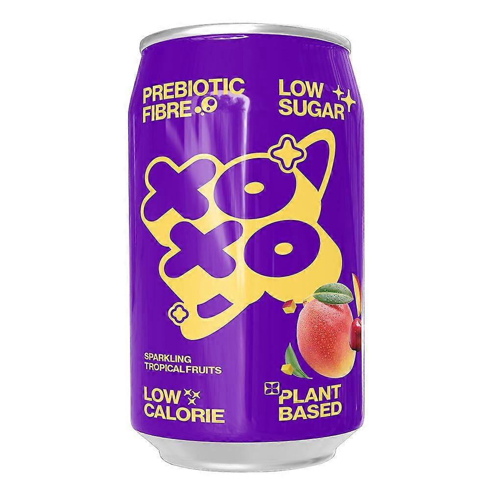XOXO सोडा ट्रॉपिकल प्रीबायोटिक सोडा 330ml
