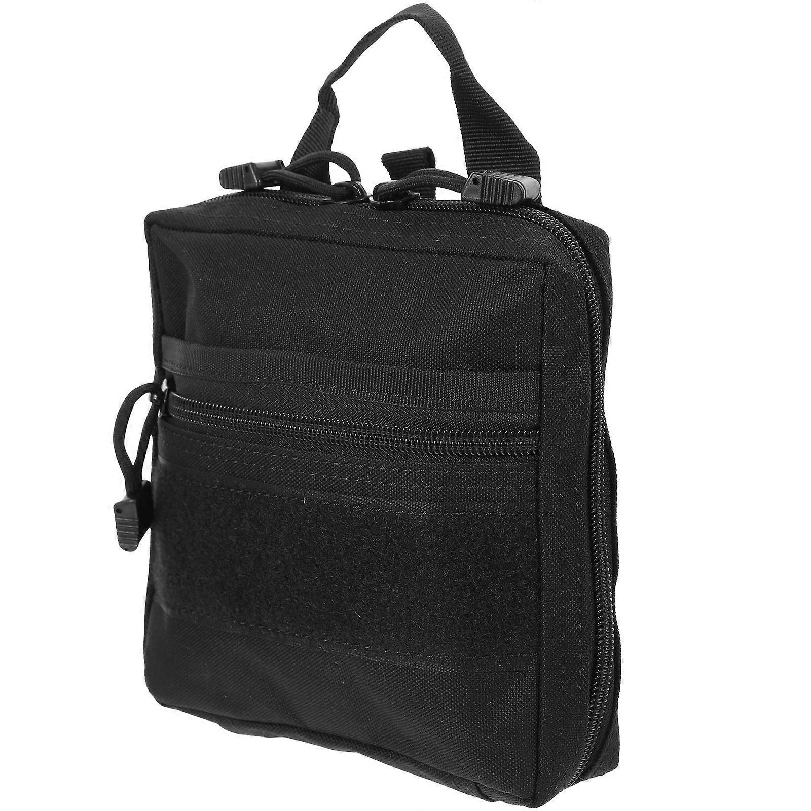 Compact Pocket Organizer Tool Pouch – Small Utility Storage Bag with Zipper for Secure Outdoor Travel Essentials Storage, All Ages Use