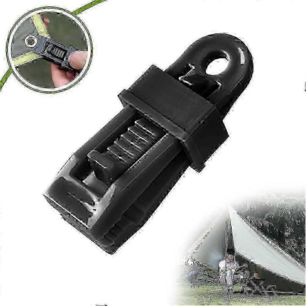 5x Plastic Outdoor Camping Hook Tent Windproof Fixing Clamp Multiuse