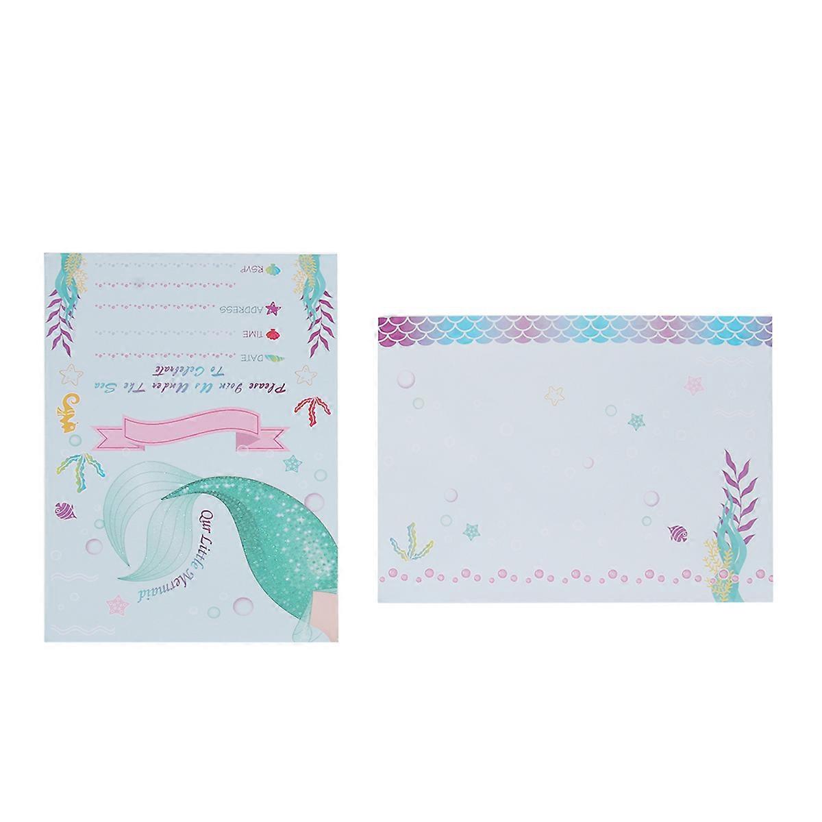 Party Planning Tools, Includes Mermaid Styled Items for Children