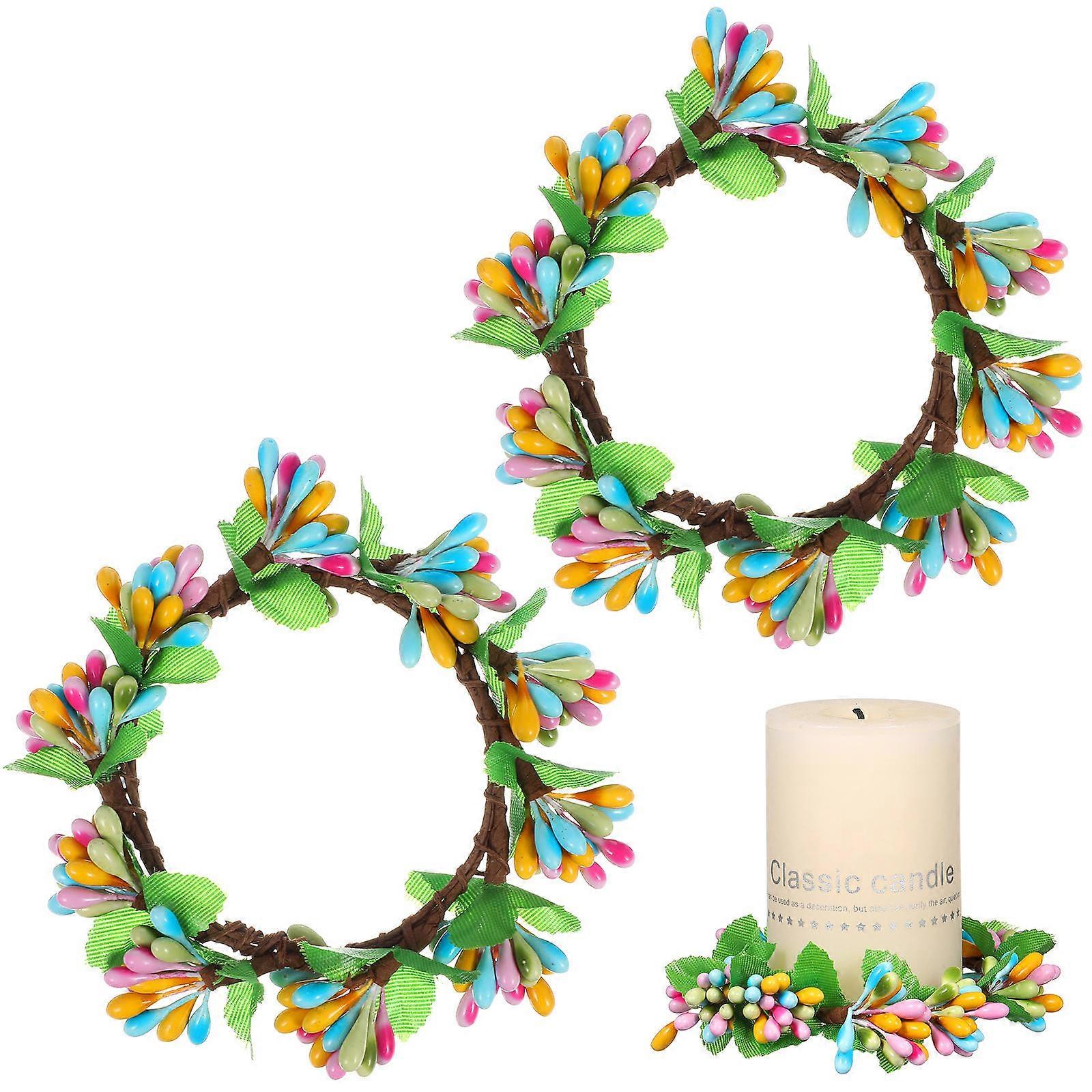 Spring Wreath with Design, Elevates Home and Party Ambience