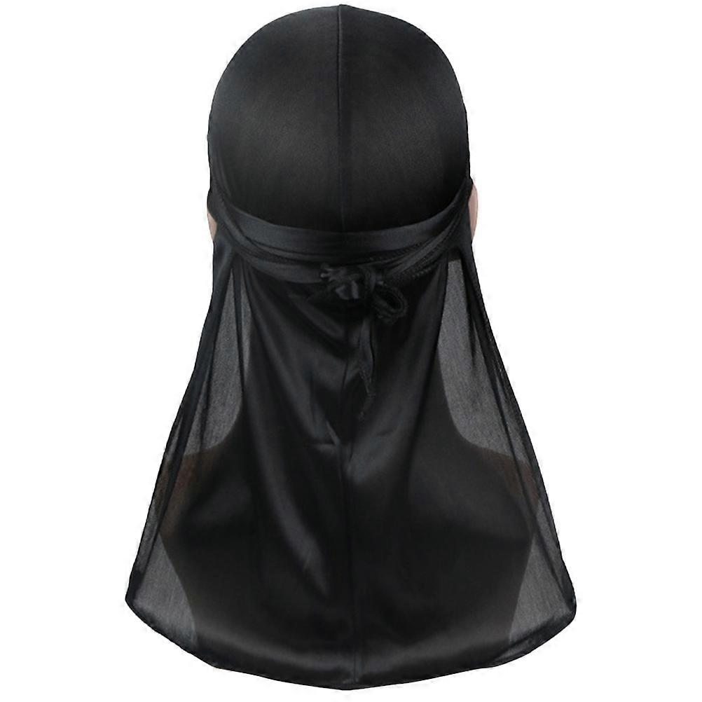 Silky Elastic Durag Perfect for Women Men, Versatile Usage Options