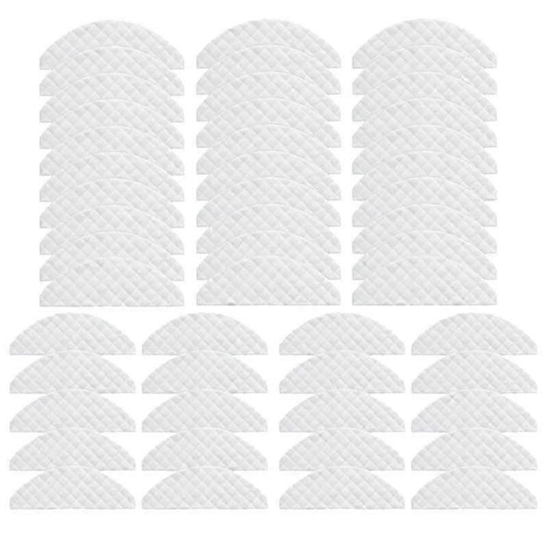 50pcs σφουγγαρίστρες πανιά μίας χρήσης μαντηλάκια μέρη αξεσουάρWhite SZRH Α-Β
