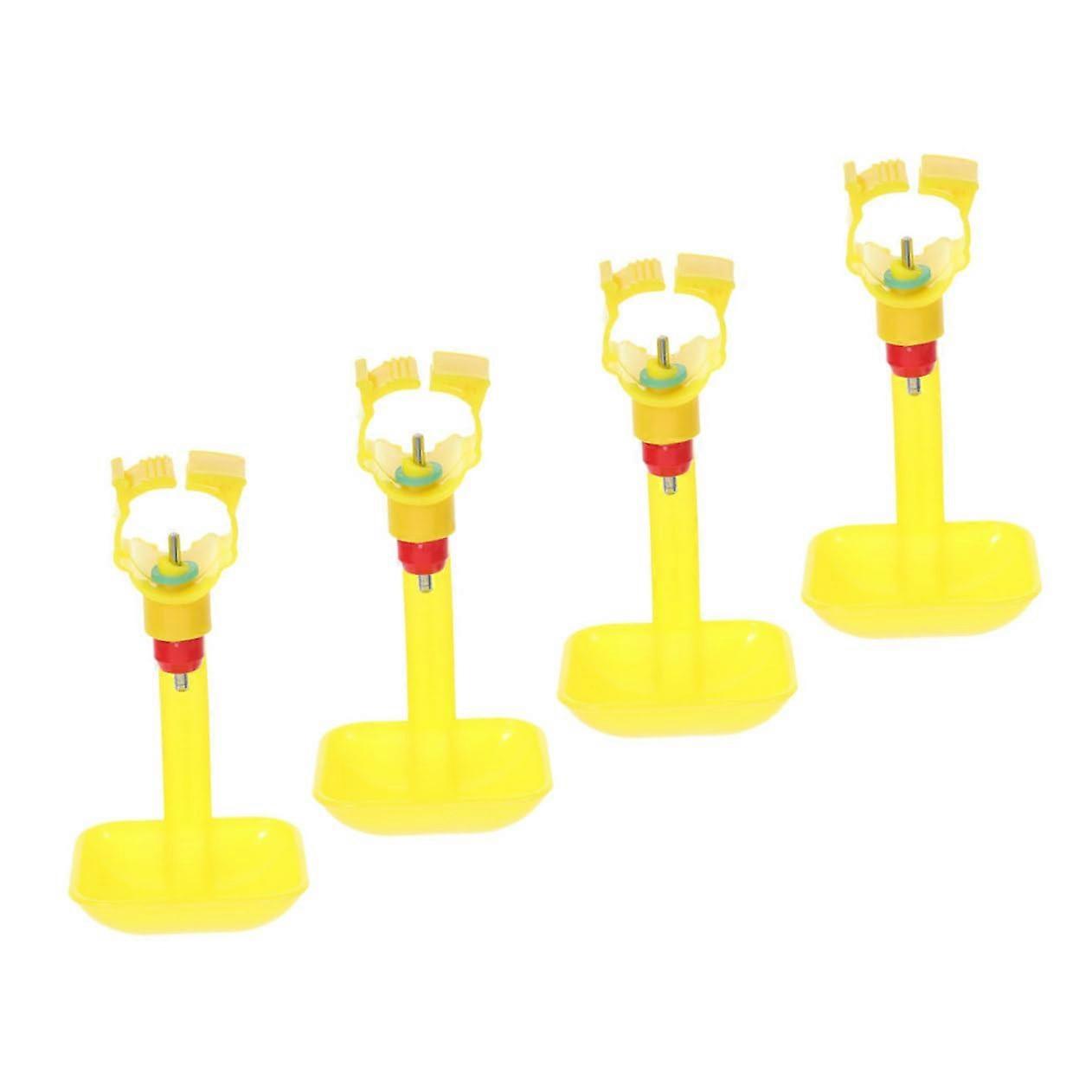 4-Pack Poultry Water Drinking Cups Automatic Water Supply For Chickens