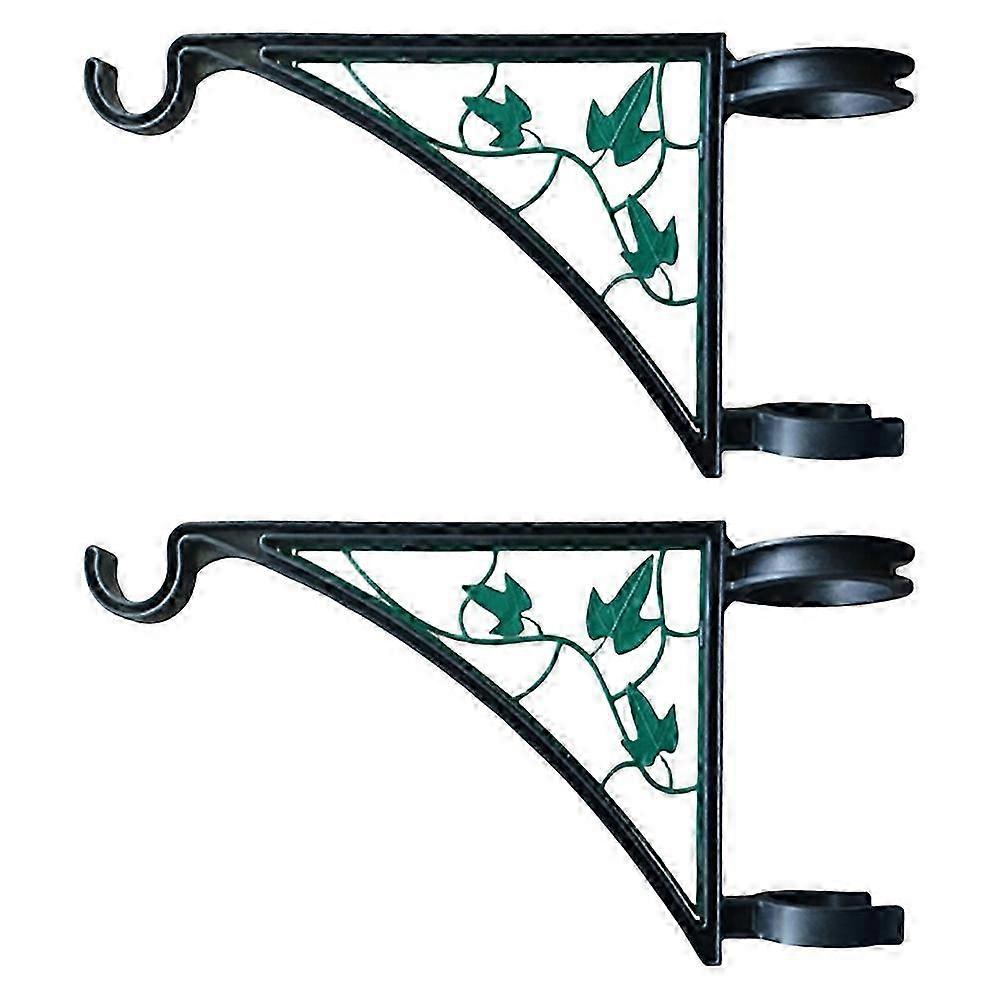 Hangs EZ Fence Post Hanger, Flower Baskets Easy Clamp-On Bracket