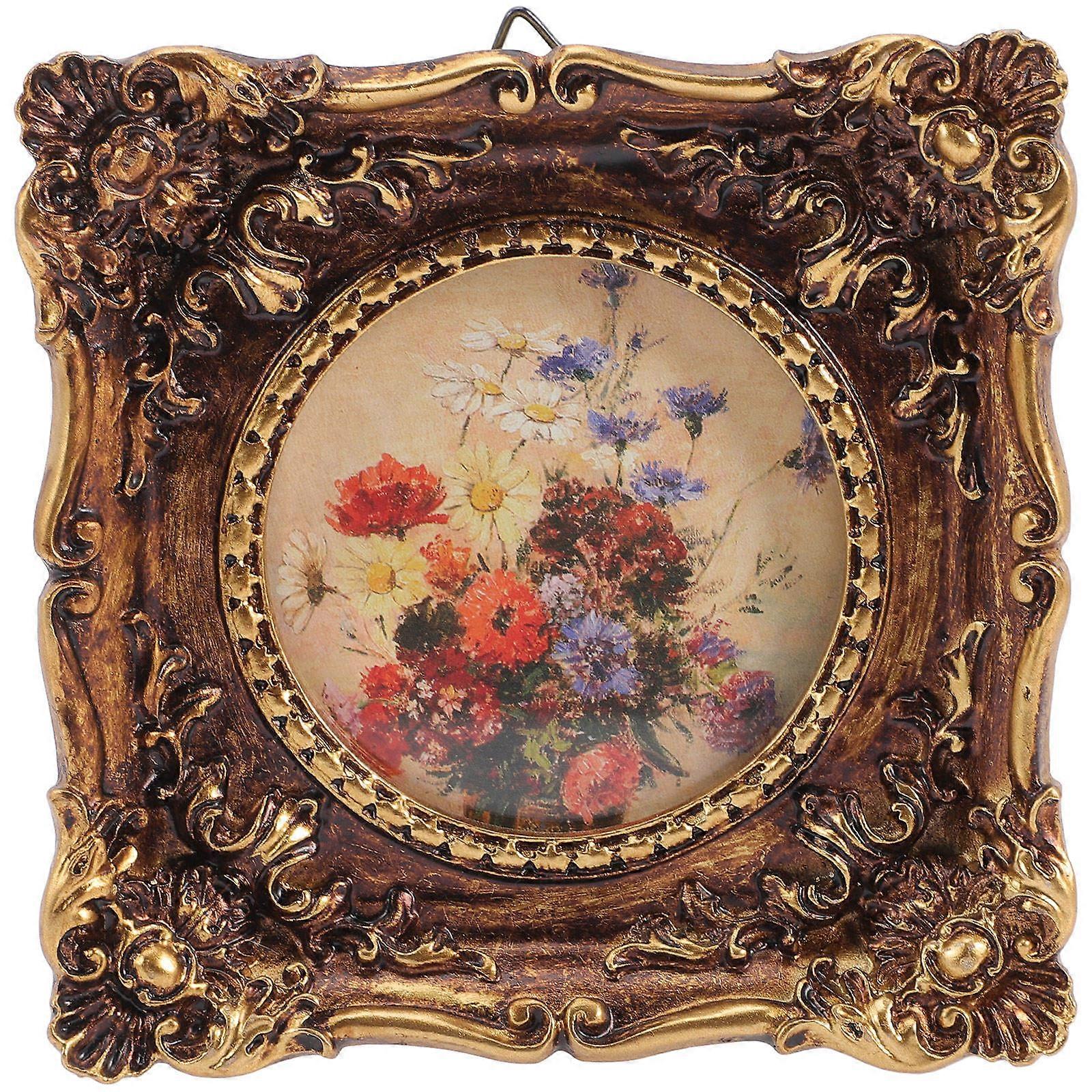 Photo Frames Wall Photo Frame Square Resin Family Picture Frame 1Pcs