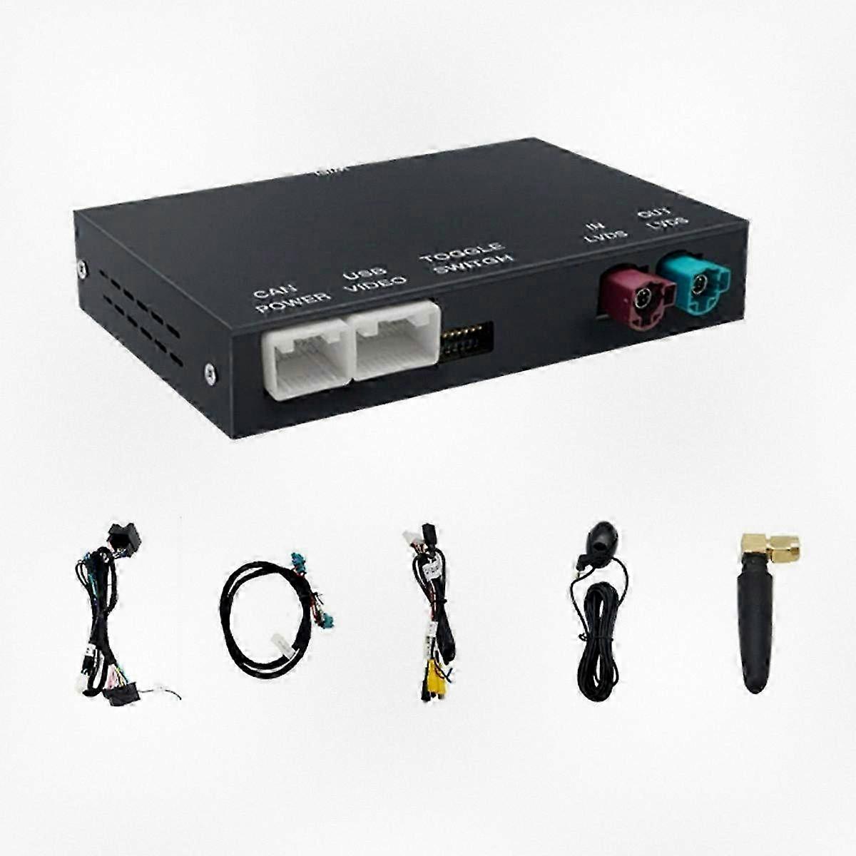 Wireless CarPlay & Android Auto Decoder Box Compatible with BMW NBT ID4 System Car Stereo