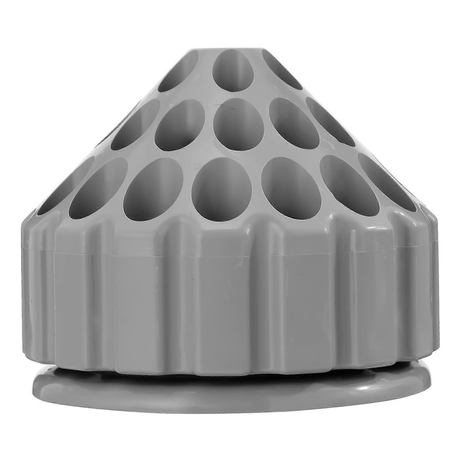 Nail Drill Bits Container Rotatable Drill Pin Storage Case Craft Projects DIY Enthusiasts Honeycomb Shape Rotation 1Pack