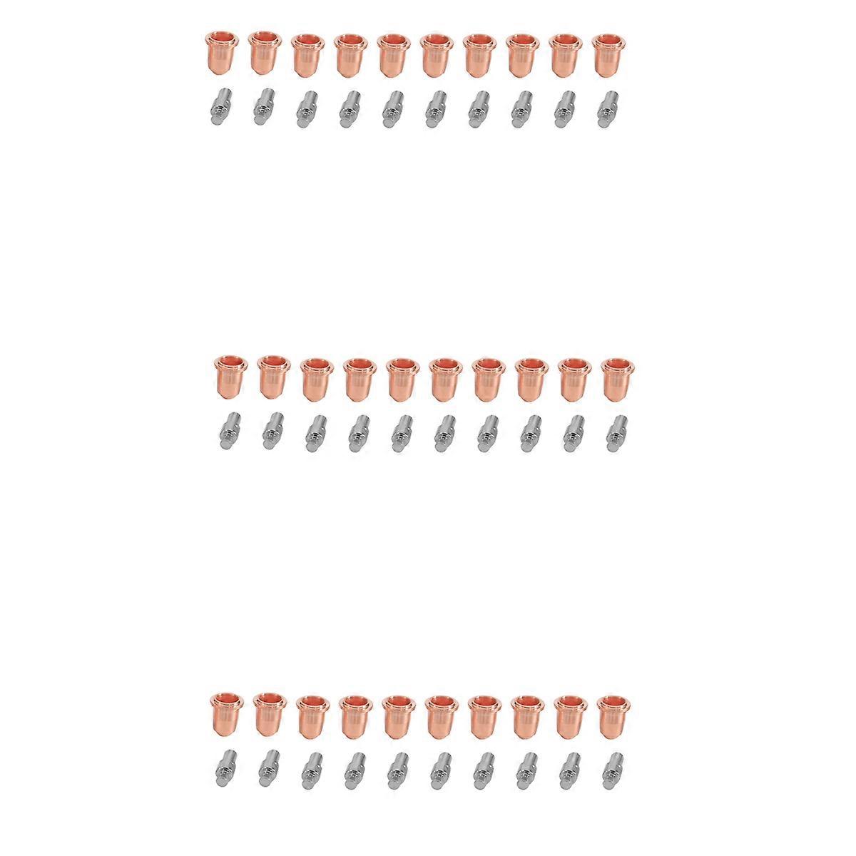 20PCS S45 Consumables Kit PD0116 Tips for Plasma Cutting Torch 0.8mm