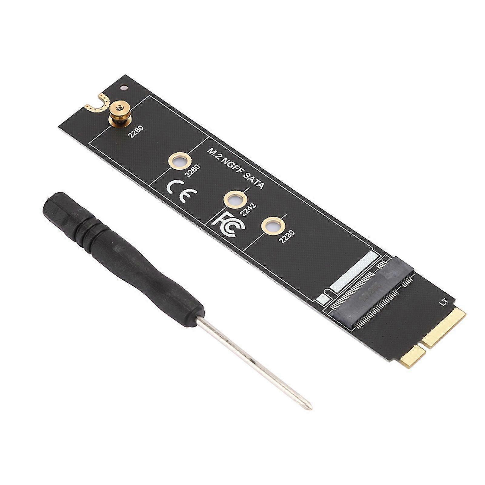 SSD Adapter Card M2 SATA for OS X 2012 SolidState Hard Disk Riser Card A1465 A1466