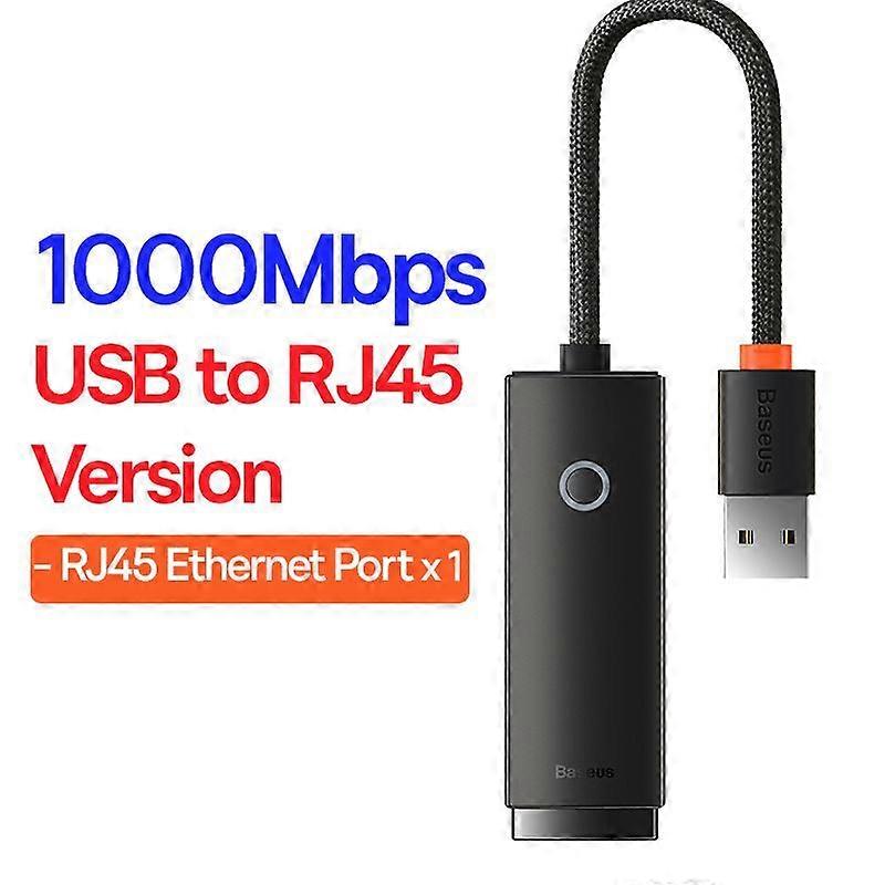 BASEUS USB Ethernet Network Adapter for Macbook Pro Air USB C to RJ45 Ethernet Adapter for Xiaomi Mi