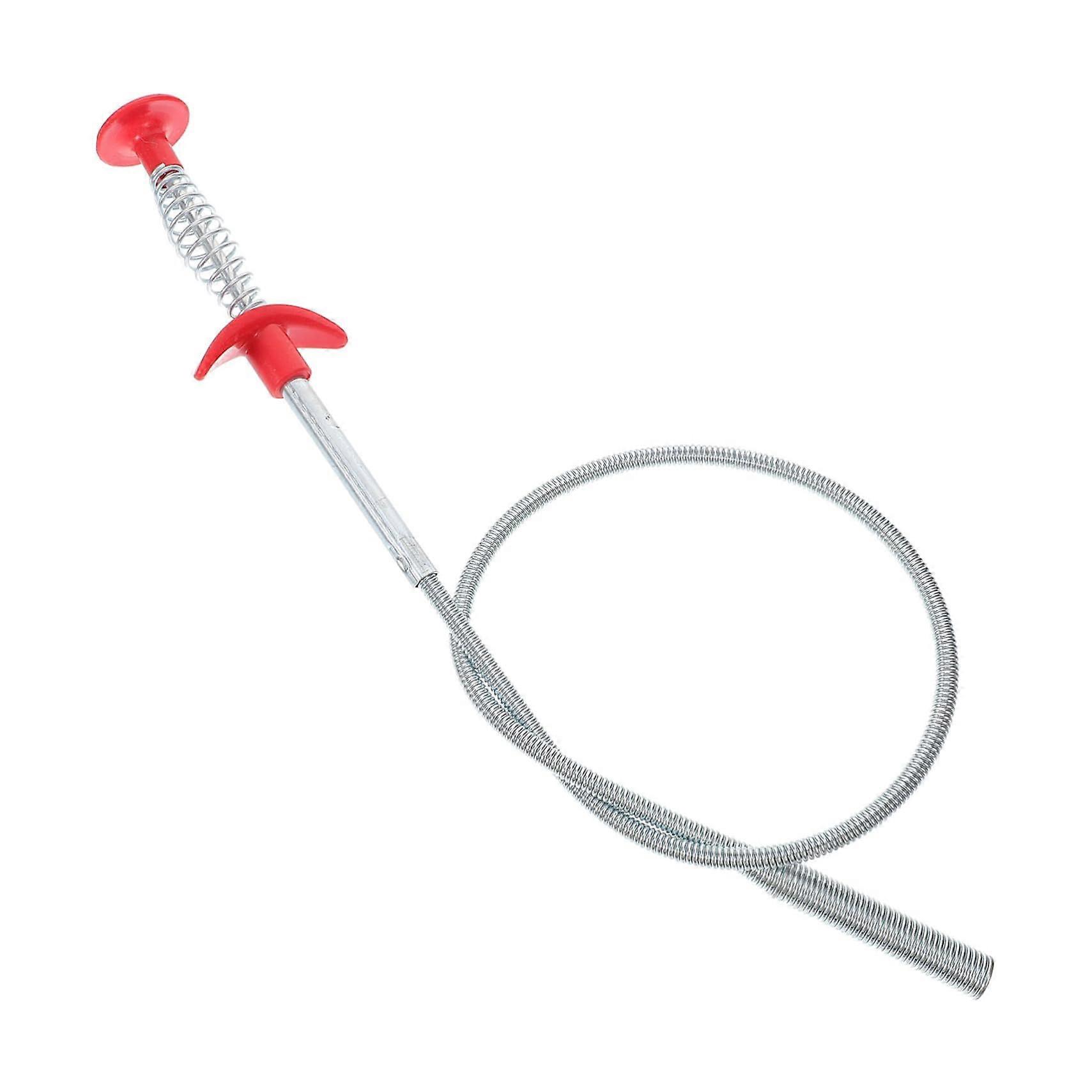 Flexible drain cleaner with claws Removes hair and deposits Washbasin Easy to use 1