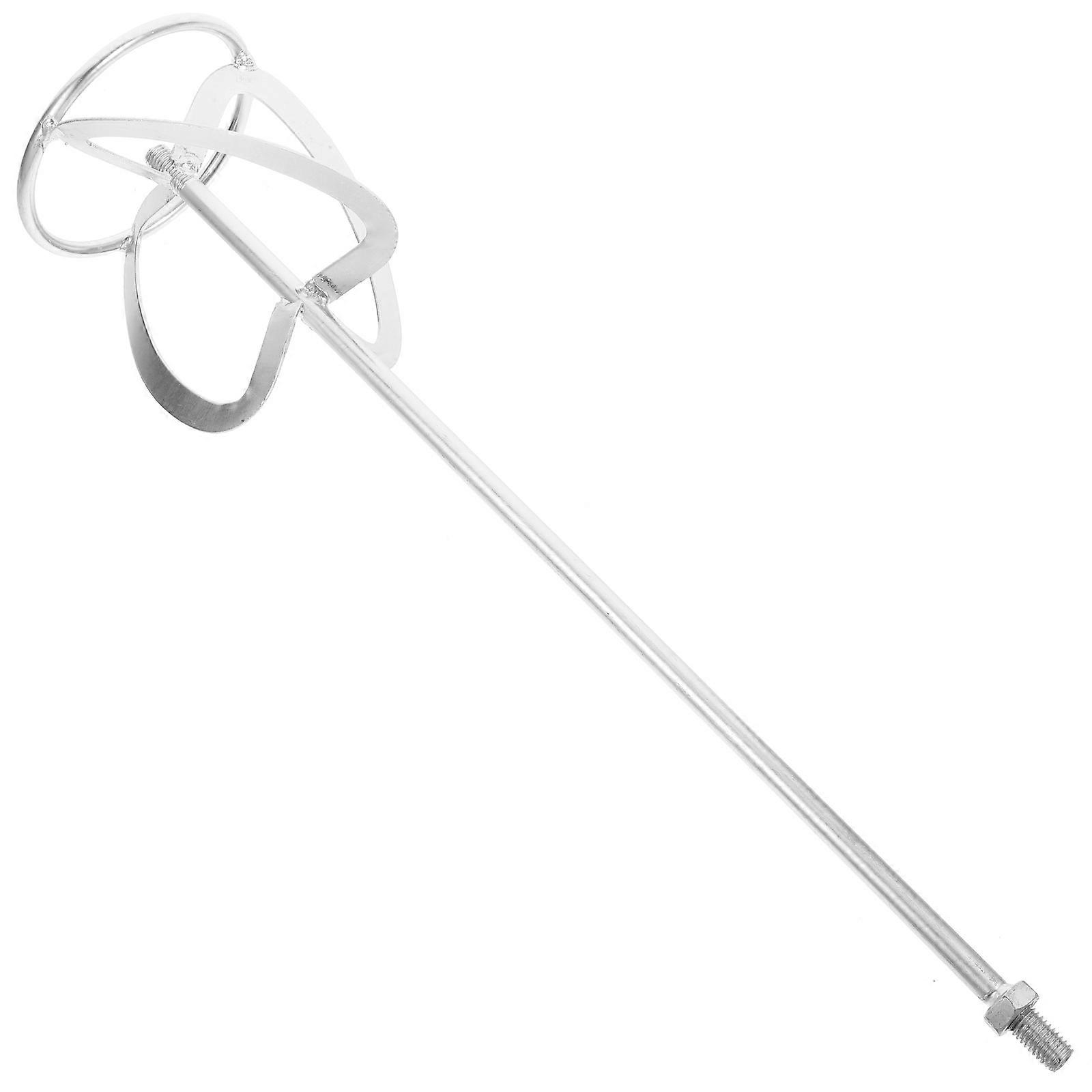 Galvanized Steel Mixing Paddle for Paint, Epoxy, and Plaster Stirring – Durable, Wear Resistant Accessory for Cement Mixer Projects