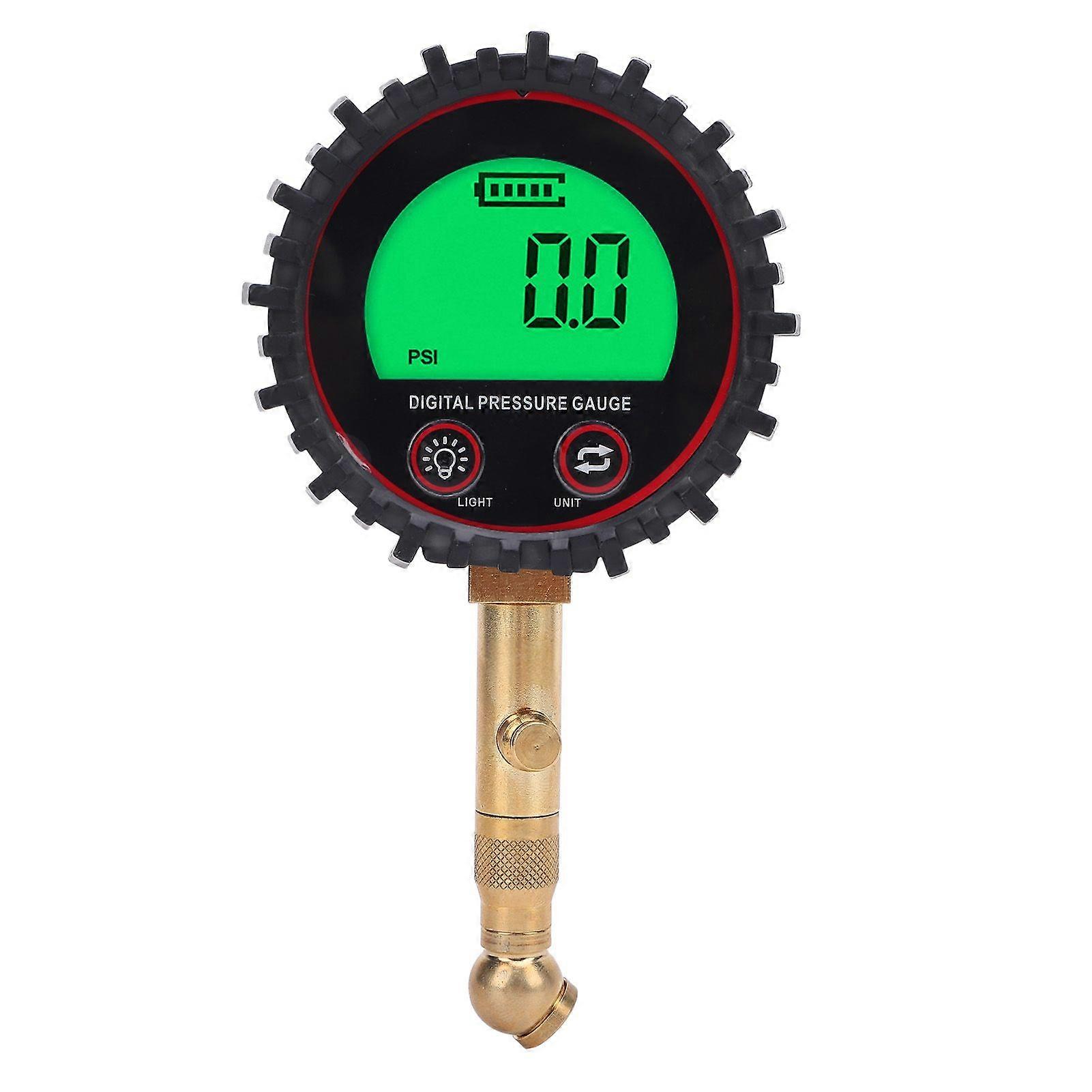 Digital Tire Pressure Gauge with Rotatable Joint Professional High Accuracy 1/8 10MM Thread Easy Read LCD Display MK77342