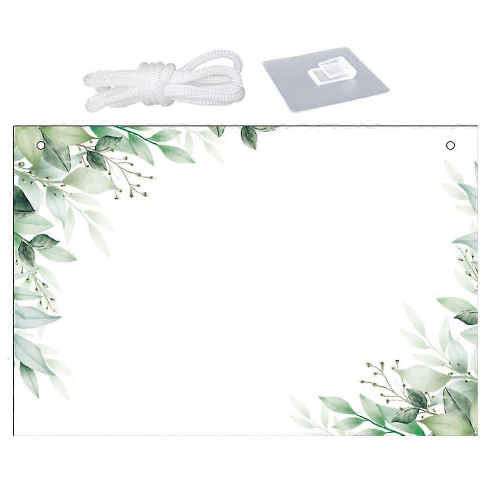 Schreibtafel Blank Planung Whiteboard Acryl Schreibtafel Trocken abwischbare Tafel Message Board