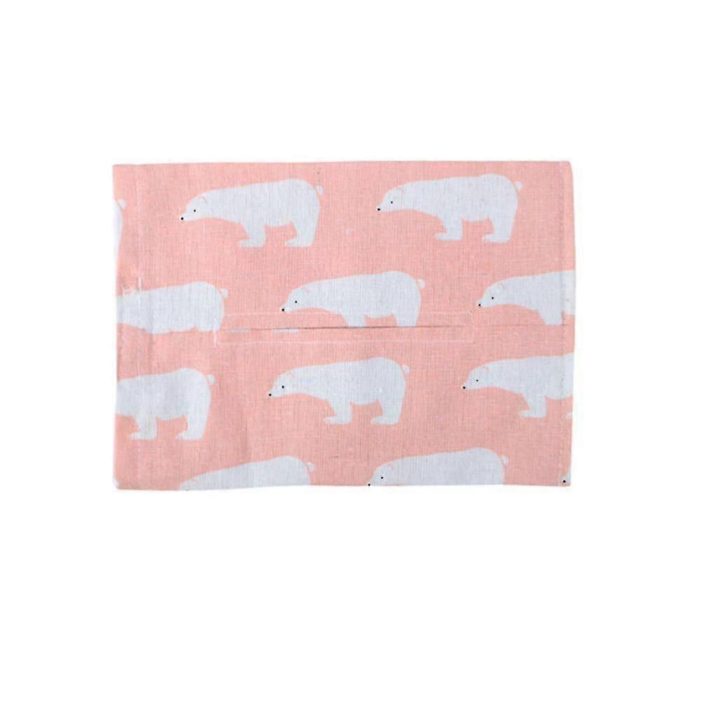 Washable Reusable Tissue Box Napkin Bag Holder for Car and Home