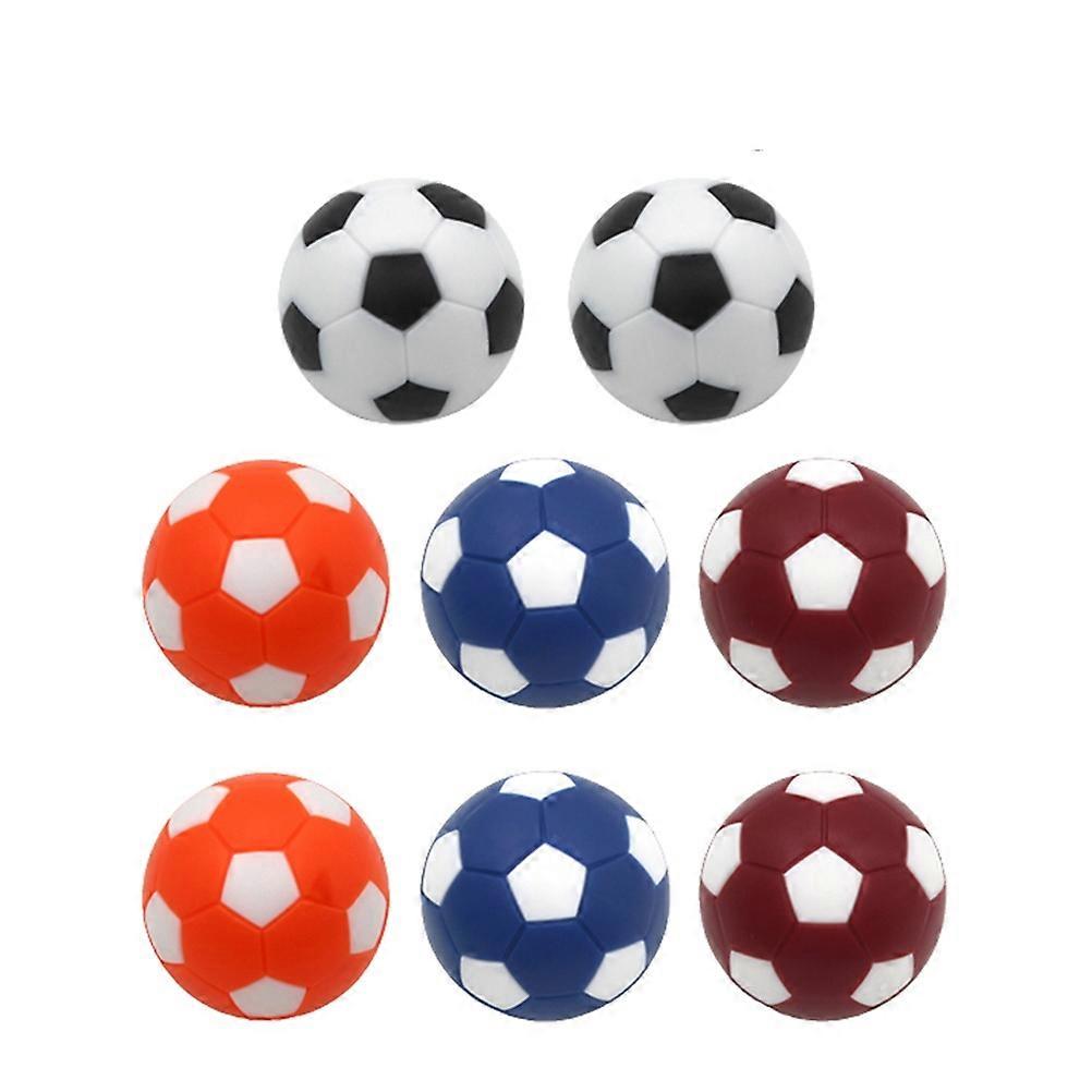 Mini Table Football Soccer Tabletop Soccer Ball Game Accessory 36mm Diameter 8Pcs