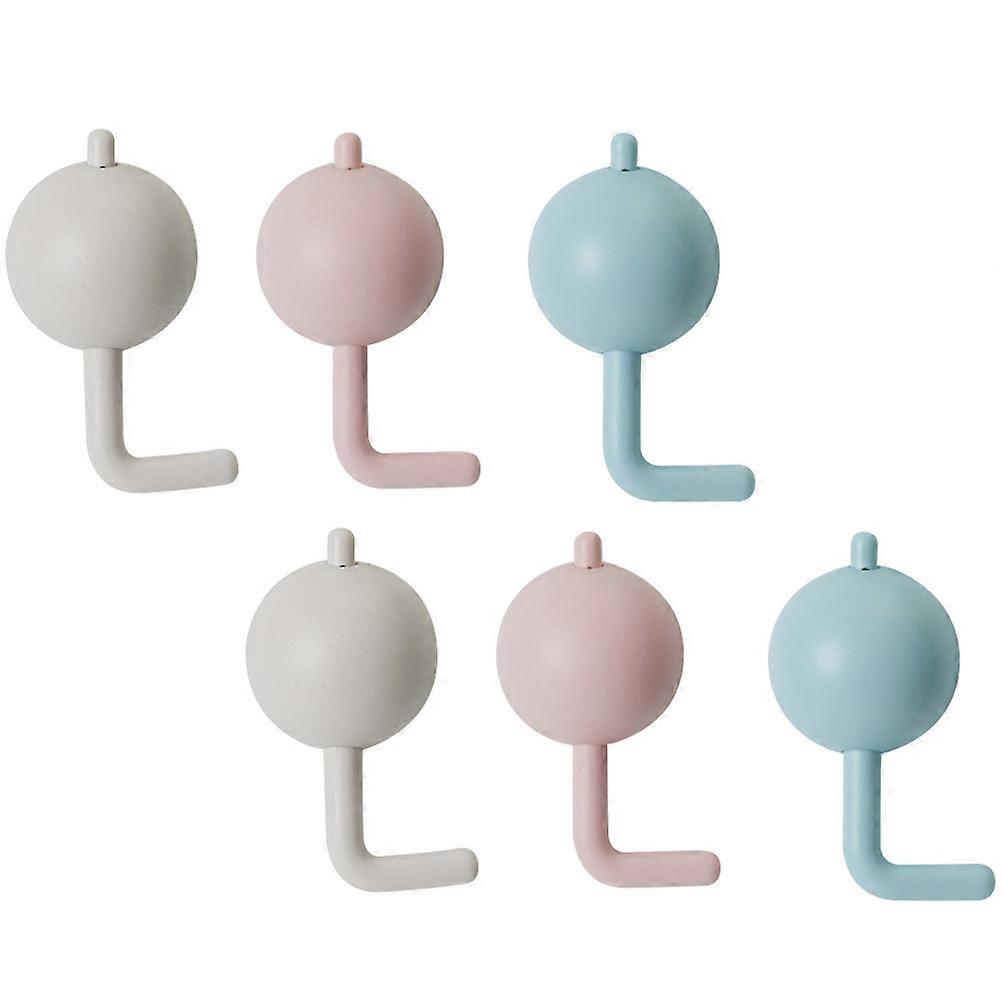 Childproof Cabinet Locks Children Safety Lock Security Latch Rectangular Design Mixed Color 6Pcs For Child Protection Cupboard Doors