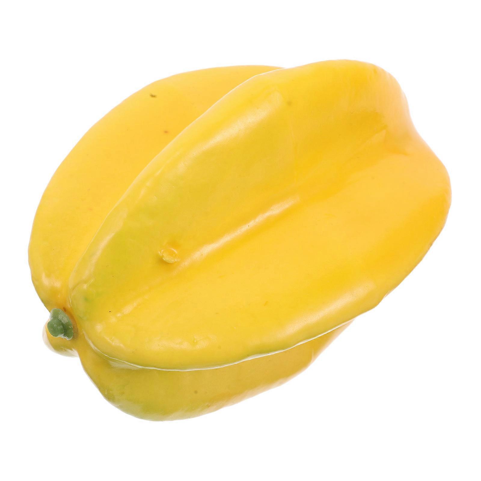 Antenna Toppers For Vehicles Cute Faux Fruit Car Antenna Topper Adorable Carambola Decoration For Car Roof Antenna Topper Accessory 1Pack