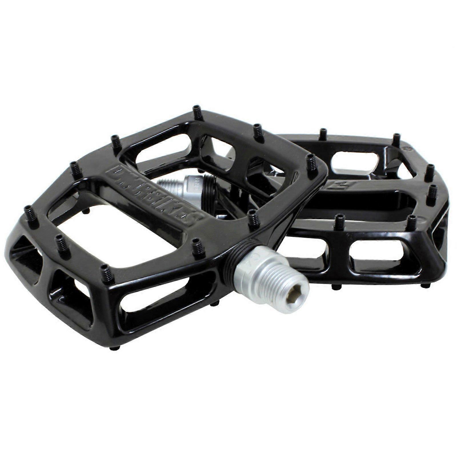 Upgrade V12 Black Bicycle Pedal 9/16 Inch Thread Compatible with Mountain and Road Bikes, Durable Design
