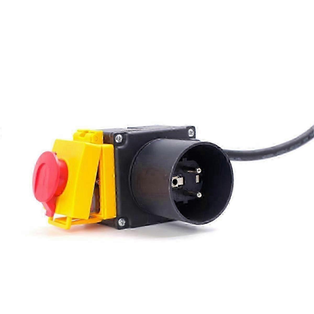KOA7 250V 16A Odun Bölme Makinesi Solenoid Basmalı Düğme Anahtarı HCK3T Kütük Kesme Makinesi