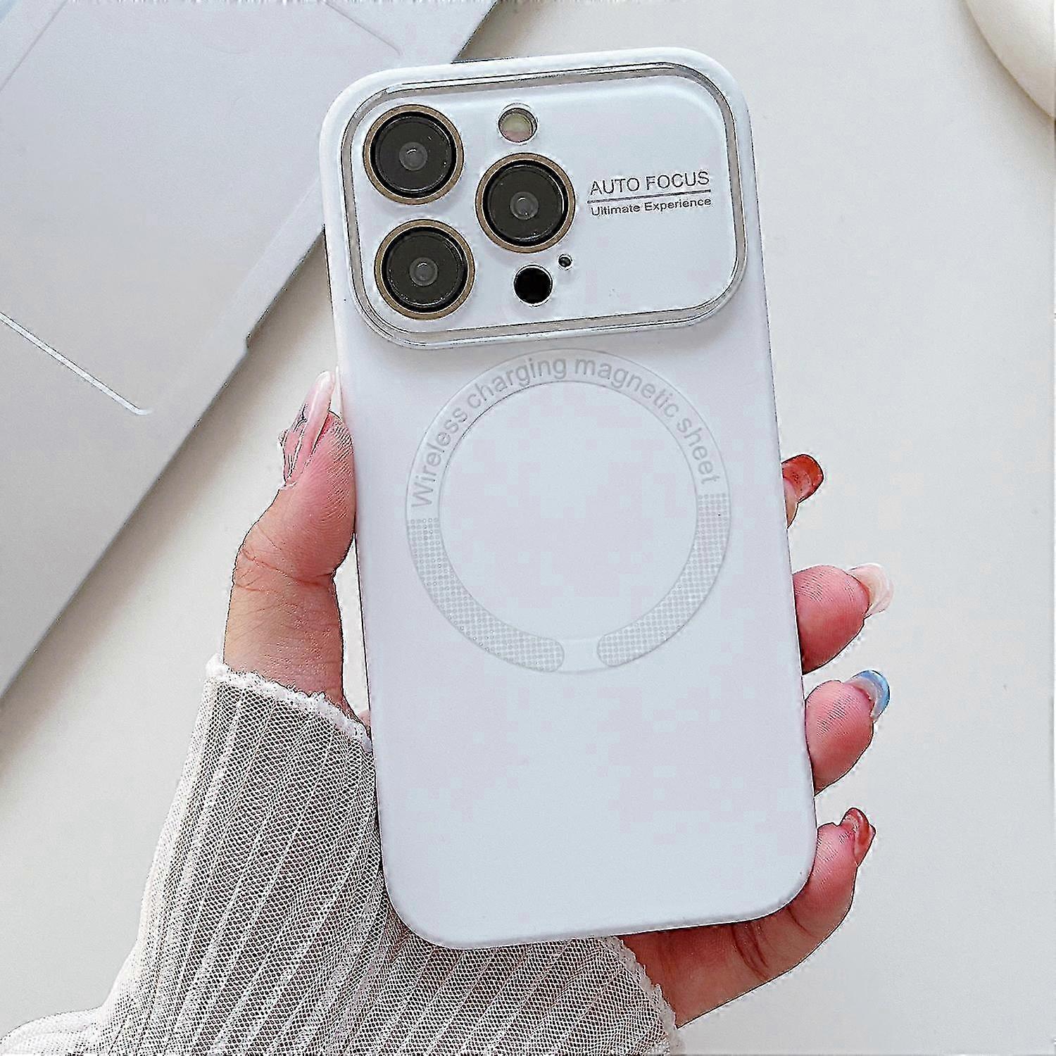 Case Compatible with MagSafe Liquid Silicone Phone Cover for Certain Brand with Wide Lens Protection