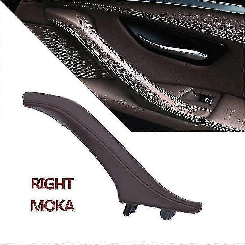 左右インテリアドアレザープルハンドルアセンブリ、 BMW 5 シリーズ F10 F11 F18 520i 523i 525i 528i 535i と互換性あり