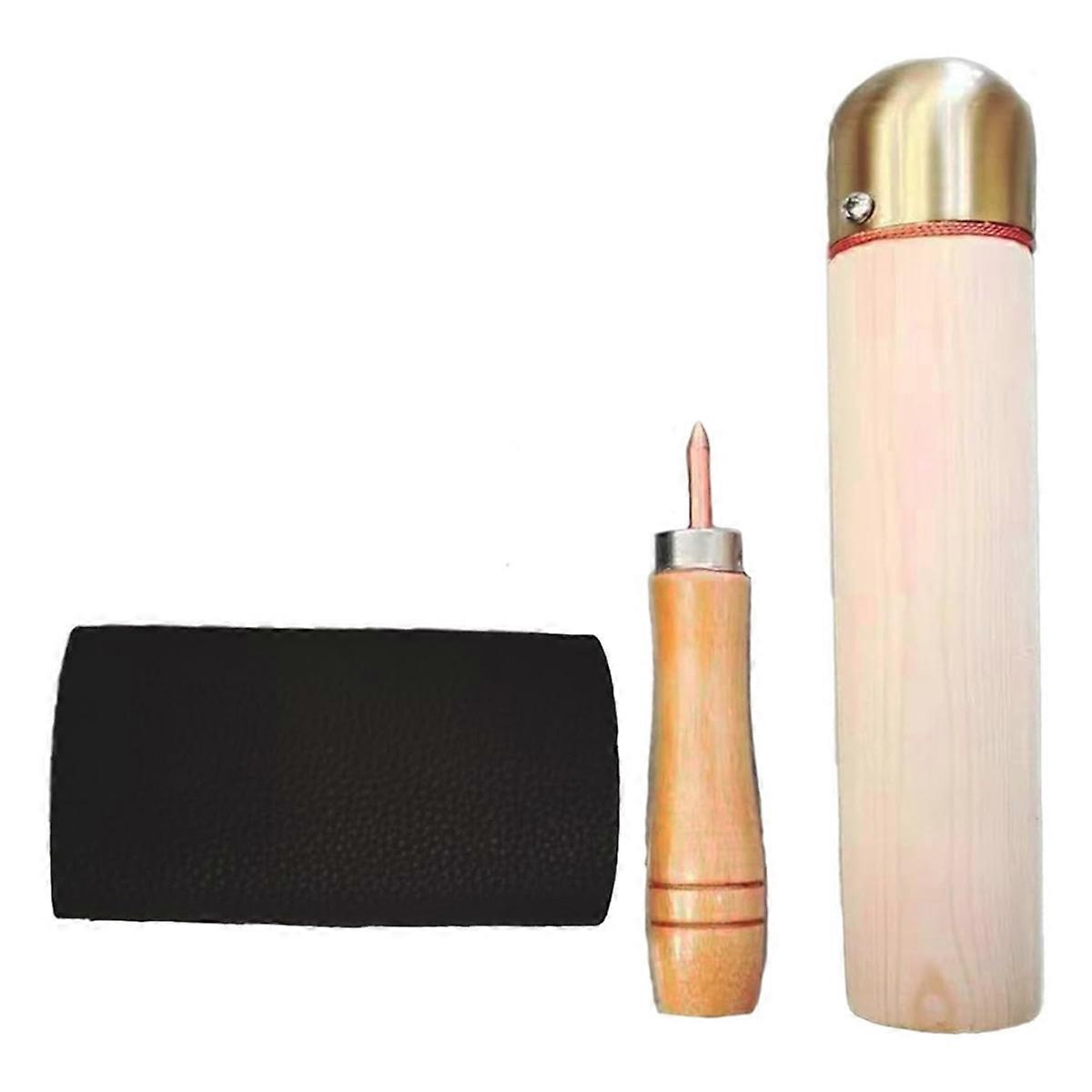 3 Pack of Obsidian Stonecarving Tools, FlintNapping Tools for Both Pros and Beginners