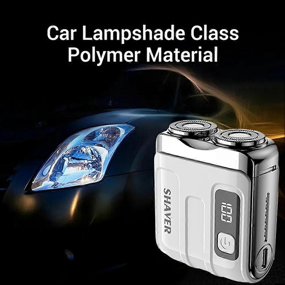 Mini Portable Shaving Double-Blade Shaver Black