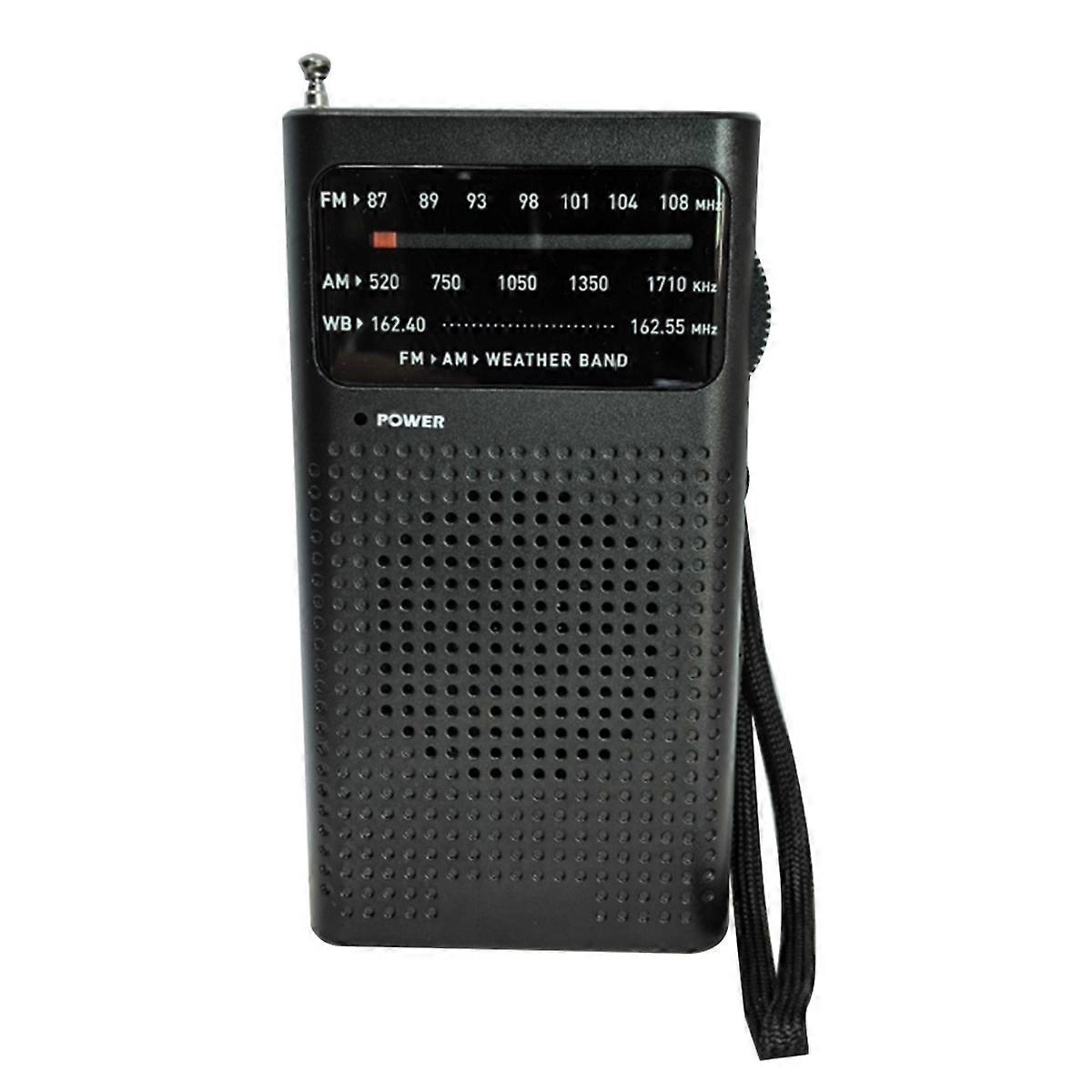 AM/FM Radio Mini Analog Pocket Radio with Full Band Reception