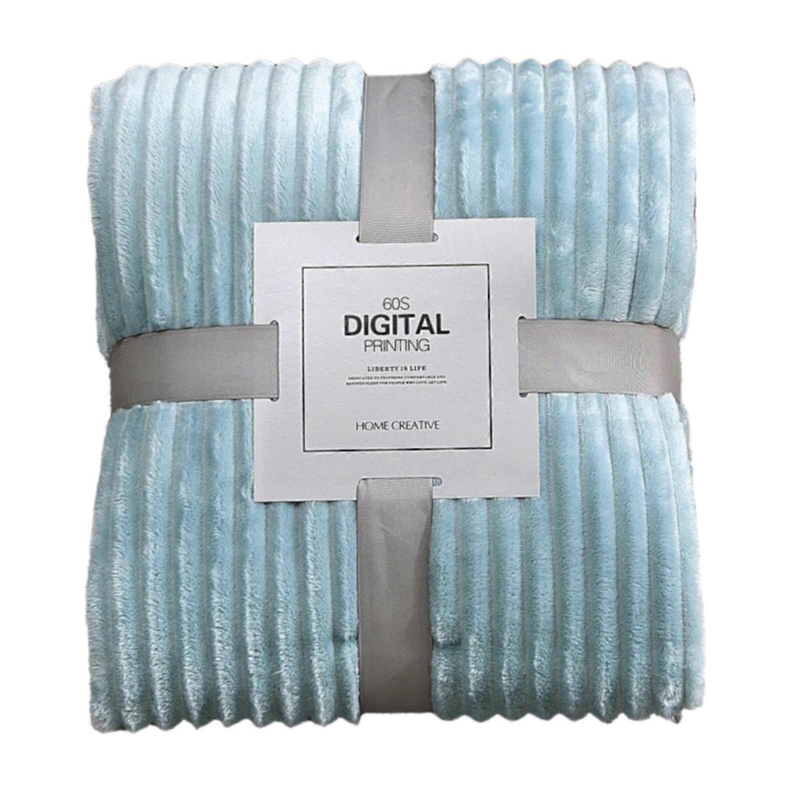 Coral blanket  faux woolen blanket, merino faux wool, baby (F, B) F B