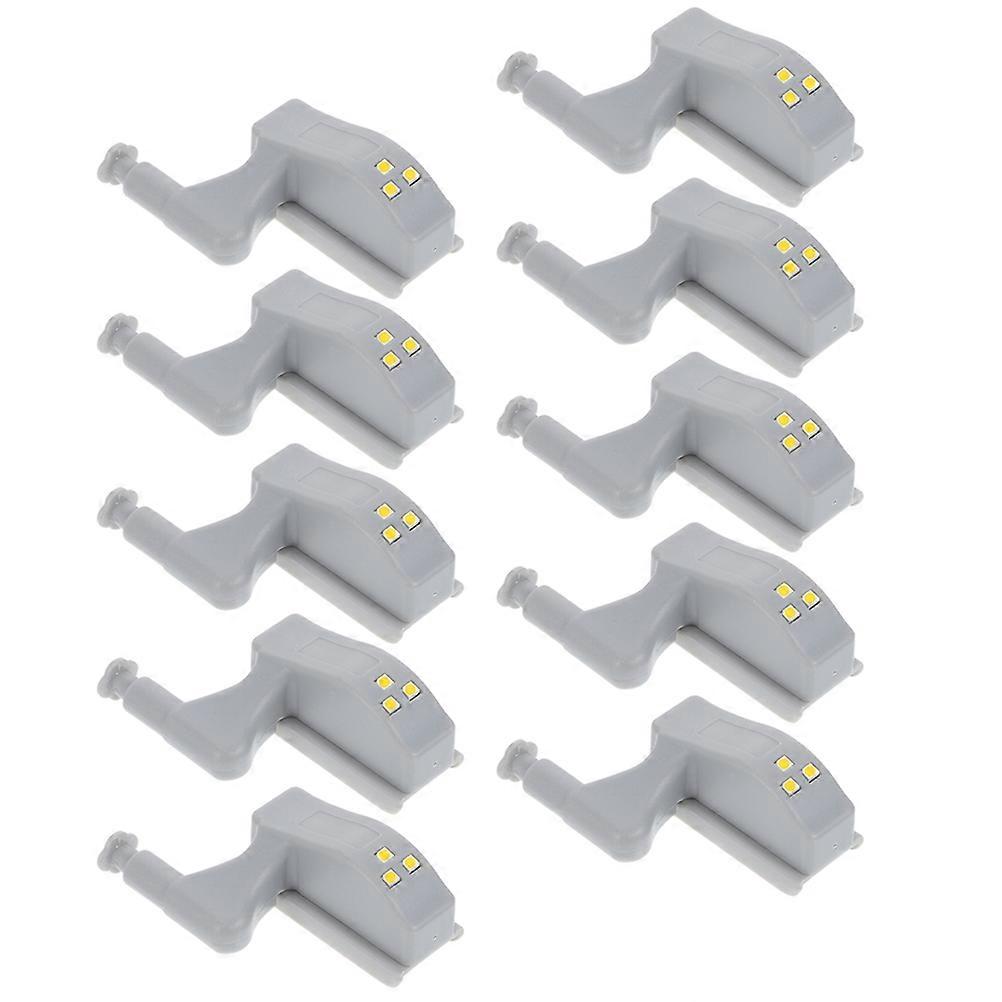 Under Counter Cabinet Hinge Lights Led Lighting For Office 4.85X4CM Touch Sensor 20Pcs