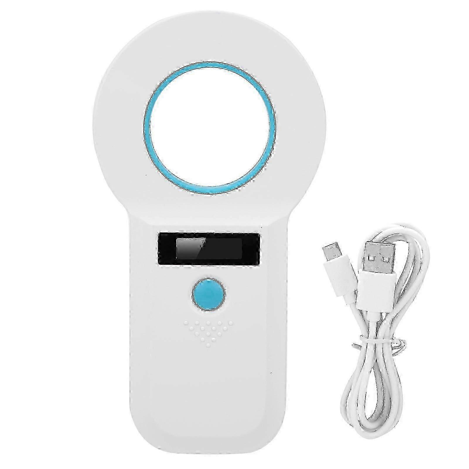 2025 Animal Tag Reader Pet Microchip Scanner for RFID 34.2Khz/125Khz Rechargeable Support for EMID/FDX?B