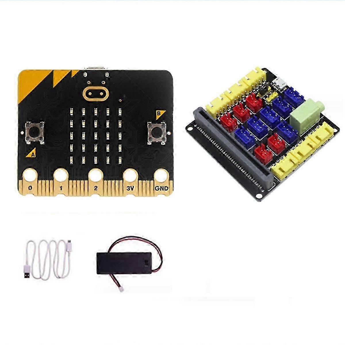 BBC Microbit V2.0 마더보드: Python의 그래픽 프로그래밍 소개 프로그래밍 가능 학습