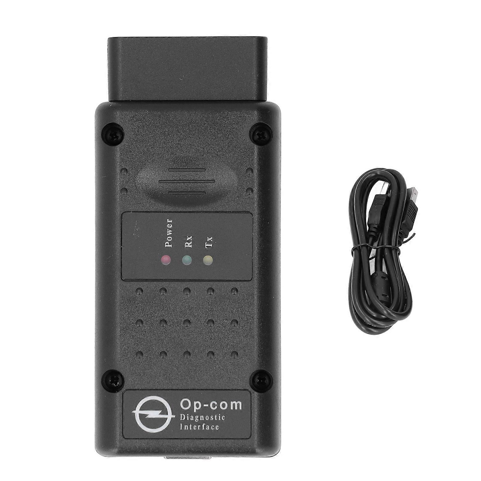 OBD Cable Adapter Car Diagnostic Tool Fault Detector Multiple Control Units Replacement for OPEL Opcom 1.95