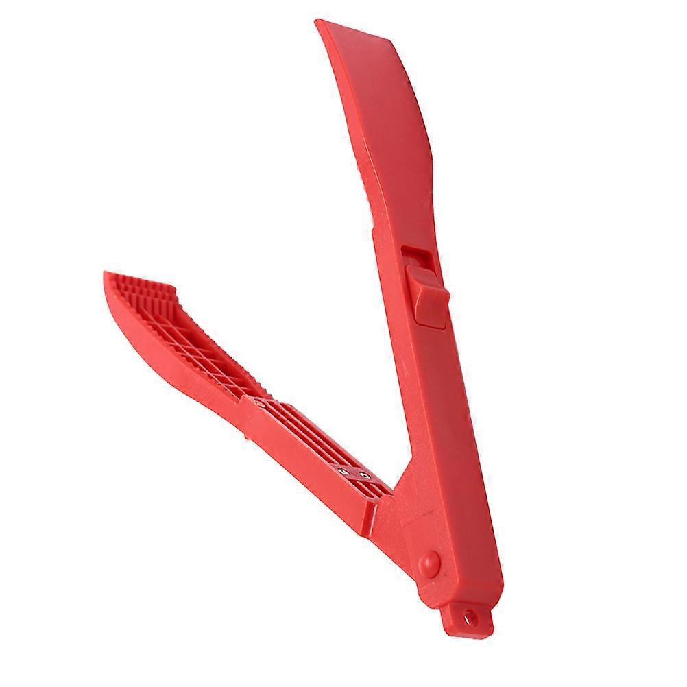 Fishing Pliers Made from Durable ABS Material for Comfortable and Safe Fish Handling in Red 1 Pc
