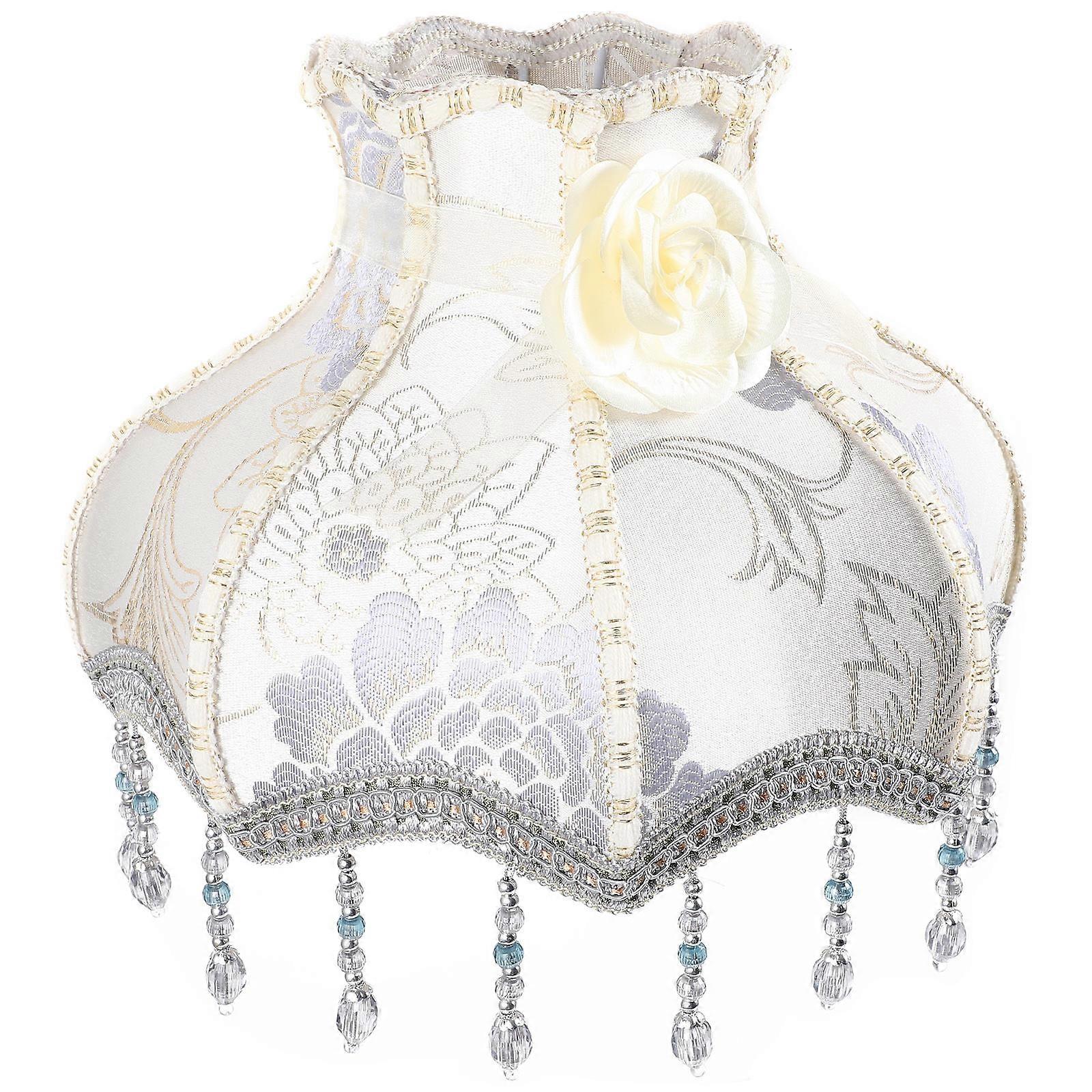 Fringe Lamp Shade Vintage Cloth Lamp European Style Soft Lighting 1Pack