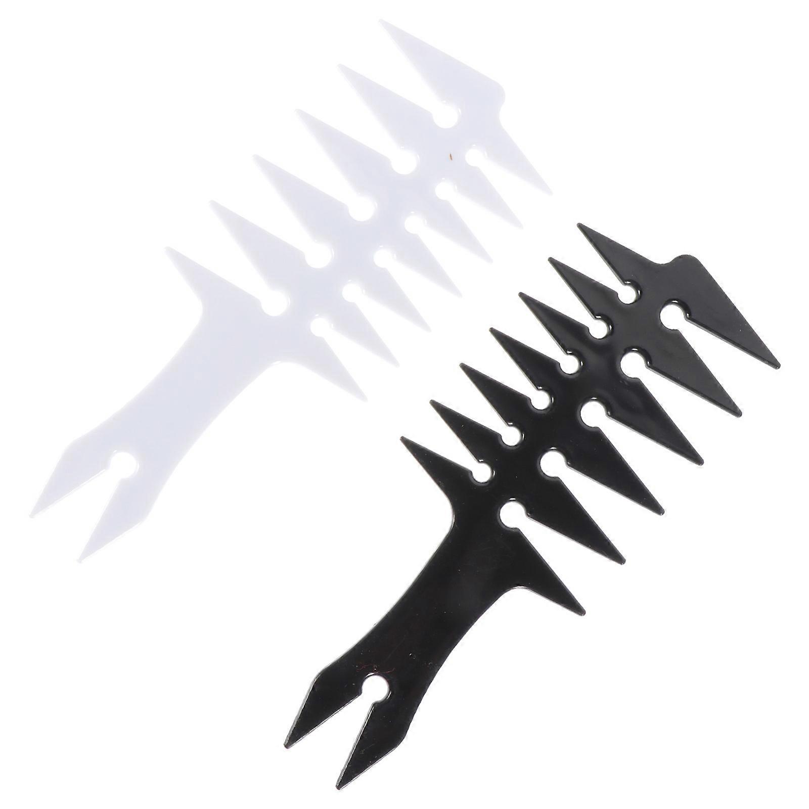 Men S Barber Comb Professional Hair Combs Anti Static Wide Tooth Design 20 00X8 00X0 50CM ABS Separation Force Control 2Pcs