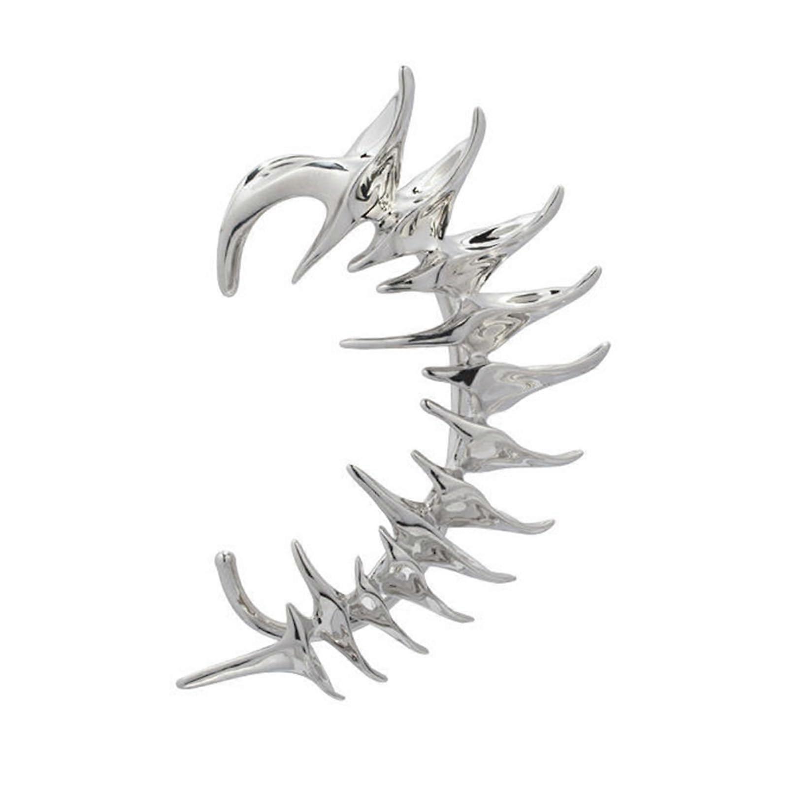 Exquisite Special Shaped Ear Clip Set Left, Fashionable Unique Design, Lightweight, Durable Material, Elegant Accessory for Women