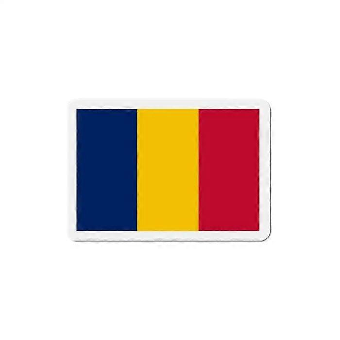 Chad Flag Magnet - Multicolor - 6 cm - 50 pieces - Synthetic resin - Mixed