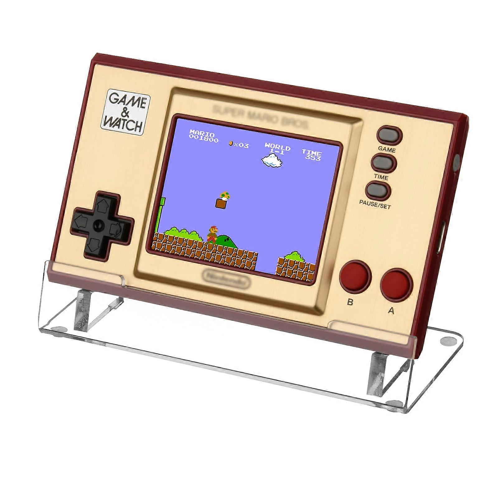 Transparent Acrylic Stand Compatible with Nintendo  Game  Watch Handheld Portable Game Console Holder Display Stand