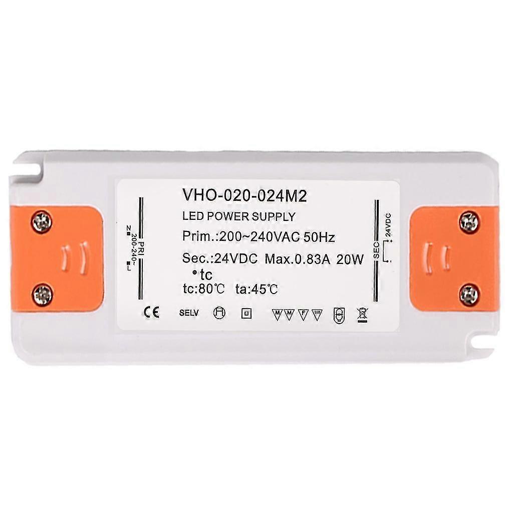 Led Power Transformer-20w,1.67a-constant Voltage For Led Strips And G4 Etc